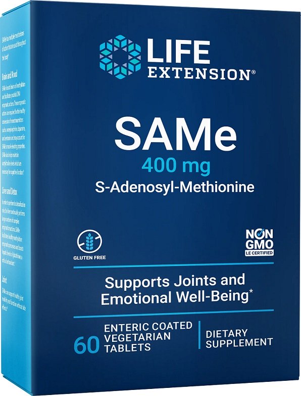 Maisto papildas SAMe 400mg, enterinė tabletė