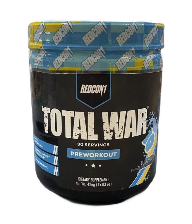 Redcon1 Total War - Preworkout, Blue Lemonade - 426 gramų