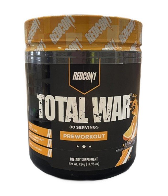 Redcon1 Total War - Preworkout, Orange Crush - 424g, sporto papildas