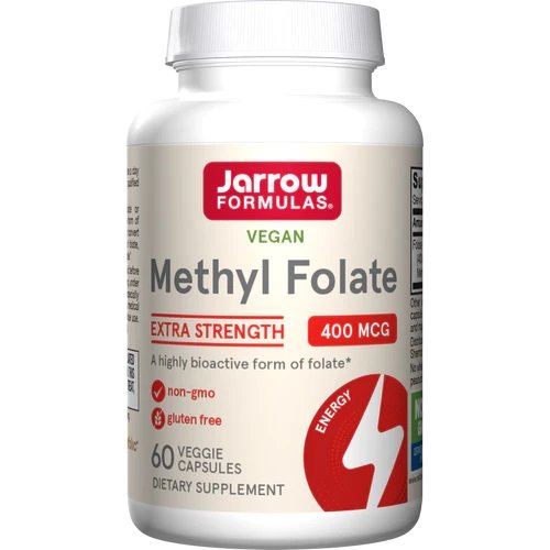 Jarrow Formulas Methyl Folate, 400mcg - 60 kapsulių