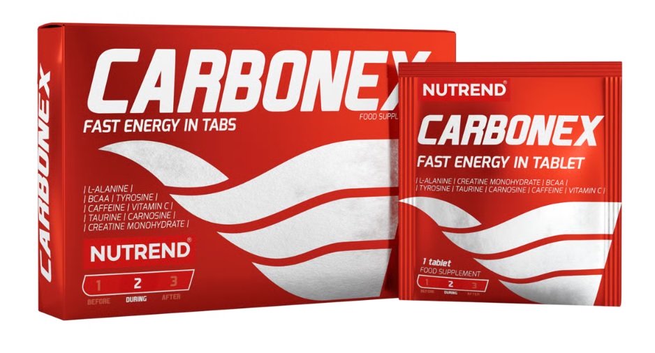 Nutrend Carbonex - 12 tablečių maisto papildas