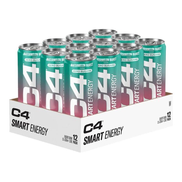 Cellucor C4 energijos gėrimas, arbūzo skonis, 12 skardinių