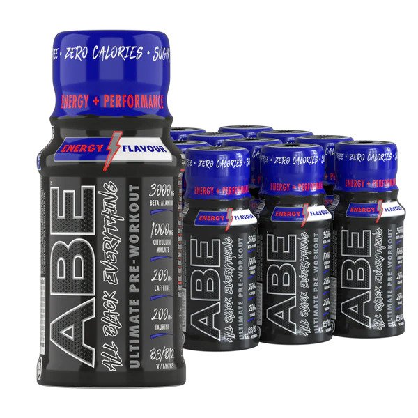 Applied Nutrition ABE Shot, Energijos maisto papildas, 12 vnt. 60 ml
