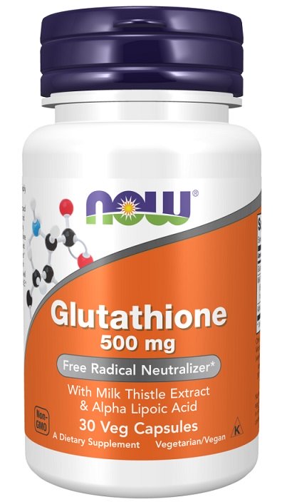 Maisto papildo Glutathione 500mg kapsulės