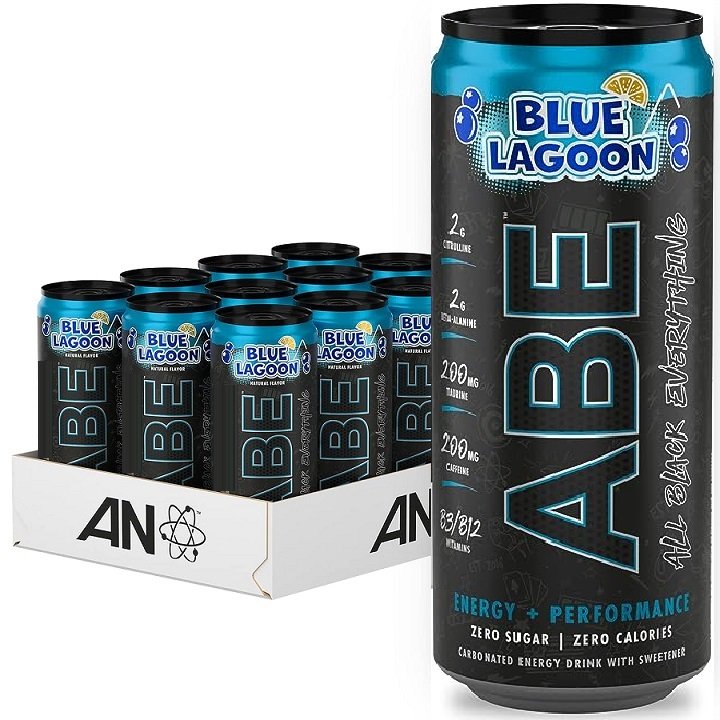 Applied Nutrition ABE energinis gėrimas Blue Lagoon, 12 skardinių