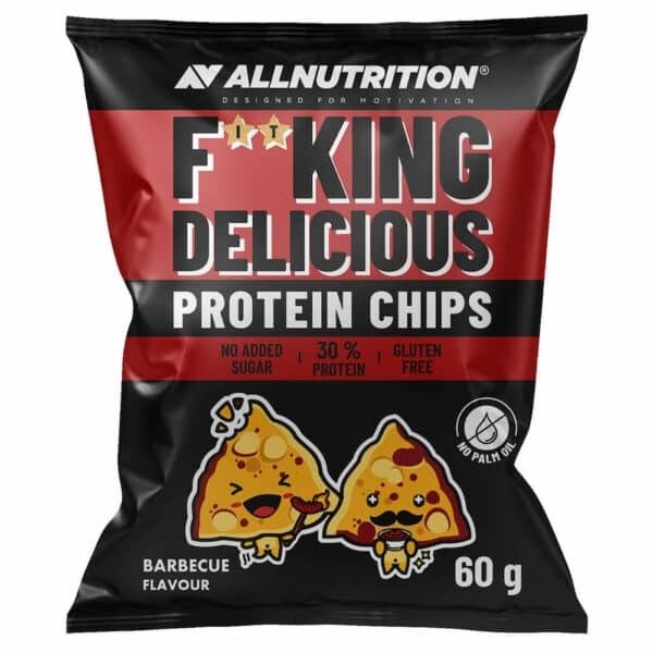 Allnutrition Fitking Barbekiu baltymų traškučiai, 60 g