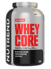Nutrend Whey Core, Cookies - 1800 g maisto papildas