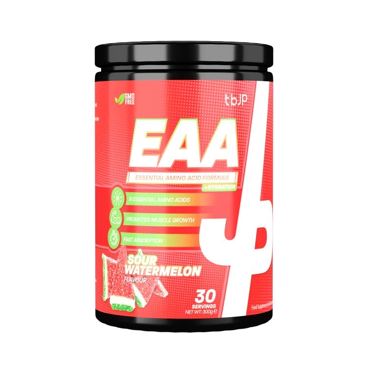 EAA amino rūgštys, hidracija, rūgštus arbūzas, sporto papildas, 300 g