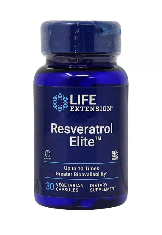 Elämän pidentävä resveratrol eliitti - 30 kapselia