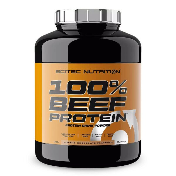 SciTec 100 % naudanlihaproteiinia, manteli-suklaa - 1800 grammaa