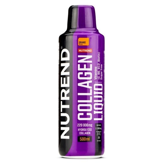 Nutrend Collagen Liquid, Orange - 500 ml, maisto papildas