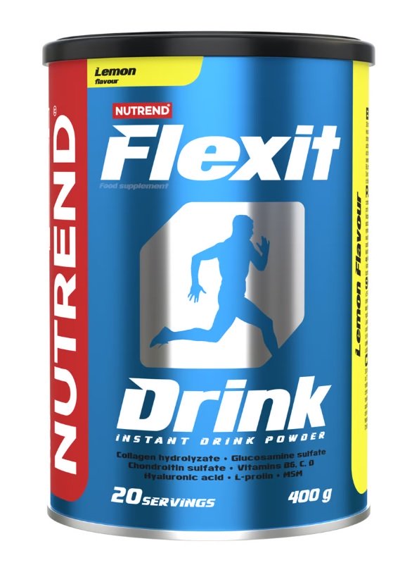 Nutrend Flexit Drink, Lemon - 400 g maisto papildas sportui