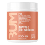 Raw Nutrition Thavage Pre-Workout Peach Bum - 520g maisto papildas sportui