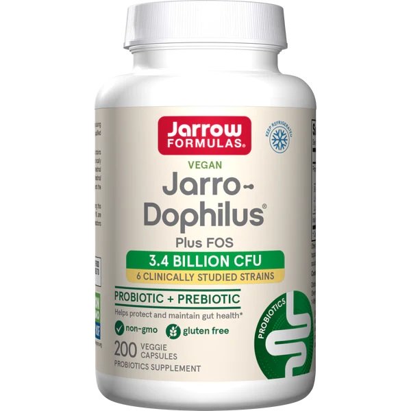 Jarrow Formulas Jarro-Dophilus + FOS - 200 kapselia 