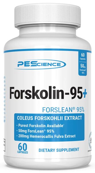PEScience Forskolin-95+ maisto papildas kapsulės