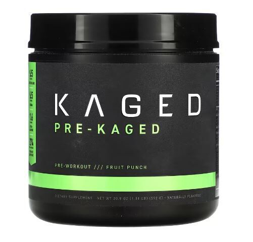 Kaged Muscle Pre-Kaged, Fruit Punch - 546 gramų maisto papildas