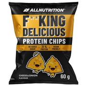 Allnutrition Fitking sūrio ir svogūnų baltymų traškučiai, 60 g