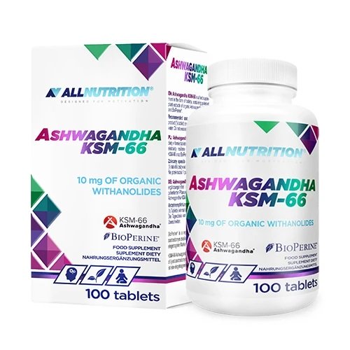 Allnutrition Ashwagandha KSM-66 - 100 tablettia