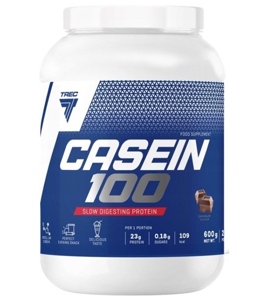 Trec Nutrition Casein 100, Šokoladas, maisto papildas, proteinas
