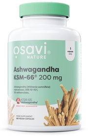 Osavi Ashwagandha KSM-66, 200mg - 180 kapselia