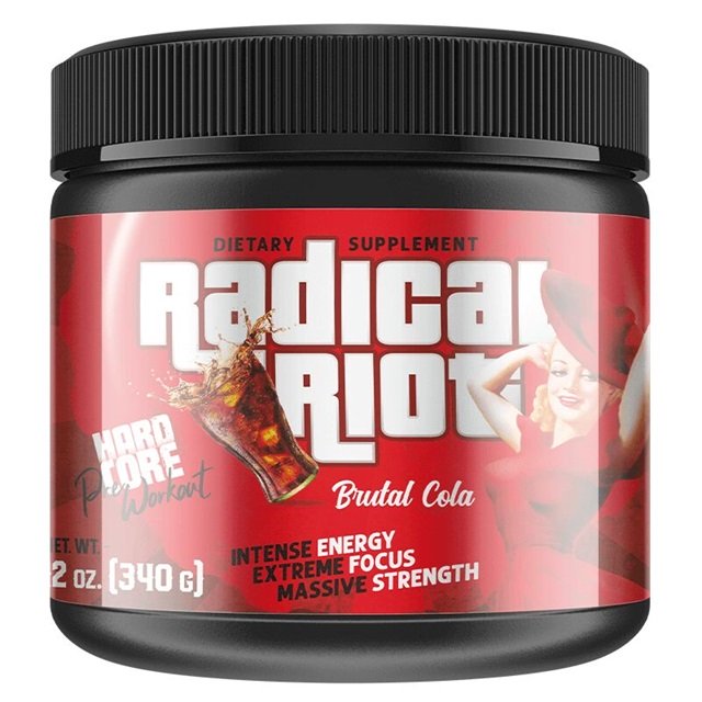 Radical Riot Brutal Cola maisto papildas 340g