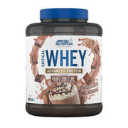 Maisto papildo Applied Nutrition Critical Whey, šokoladinis pieno kokteilis, 2000 g