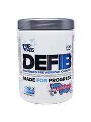 HR Labs Defib V3 - Pre workout papildas, burbuliukų guma, 440 g
