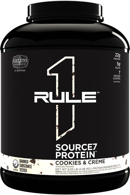 Rule One baltymų papildas Cookies & Creme Gelato 2280g