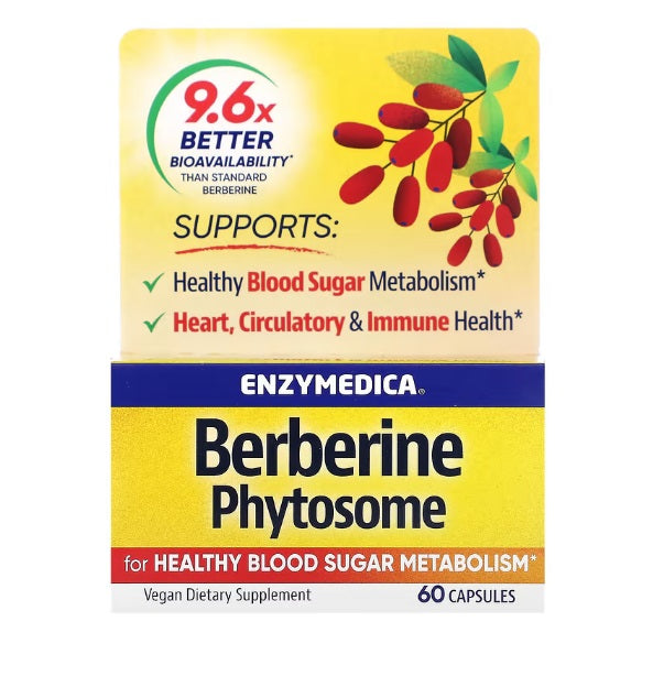 Enzymedica Berberine Phytosome kapsulės