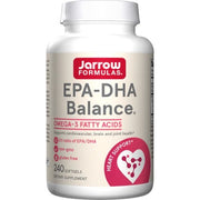 Jarrow Formulas EPA-DHA Balance - 240 kapsulių, maisto papildas, omega-3 riebalų rūgštys, širdies palaikymas