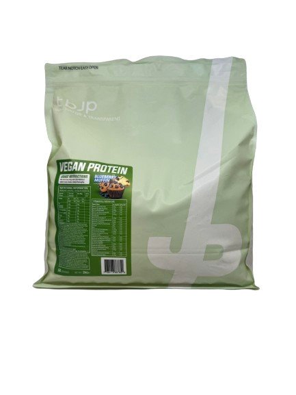 Trained by JP Vegaaniproteiini, mustikkamuffinssi - 2000 grammaa