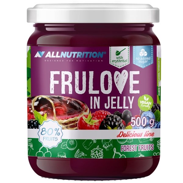 Allnutrition Frulove In Jelly, Forest Fruits - 500 g, vaisių želė