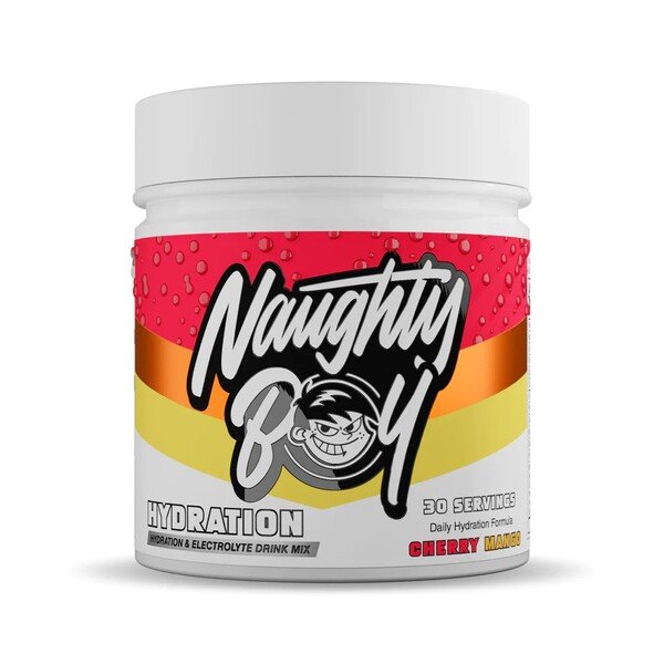 Naughty Boy Hydration, Cherry Mango - 255 g maisto papildas
