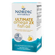 Nordic Naturals Ultimate Omega 2X, 2150 mg sitruuna (EAN 768990891052) - 120 kapselia