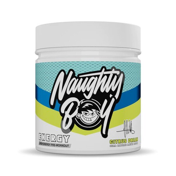 Naughty Boy Energy, Citrus Dream - 390 g maisto papildas sportui