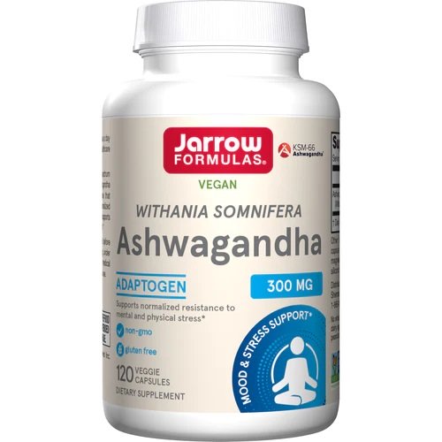 Jarrow Formulas Ashwagandha kapsulės, sveikatos papildas