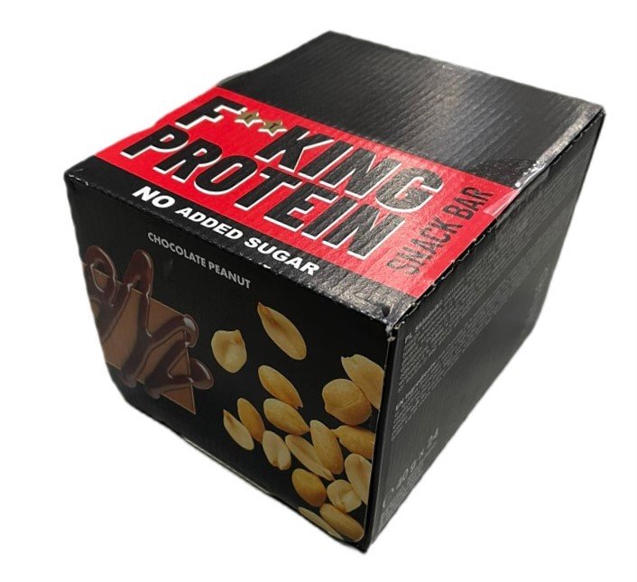 Allnutrition Fitking proteiinivälipalapatukka, suklaa-maapähkinä - 24 x 40 g
