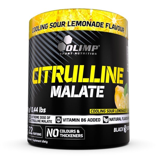 Olimp Nutrition Citrulline Malate, gaivus citrinos skonio maisto papildas