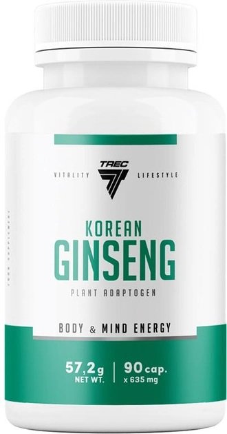 Korejiečių ženšenio maisto papildas kapsulėse