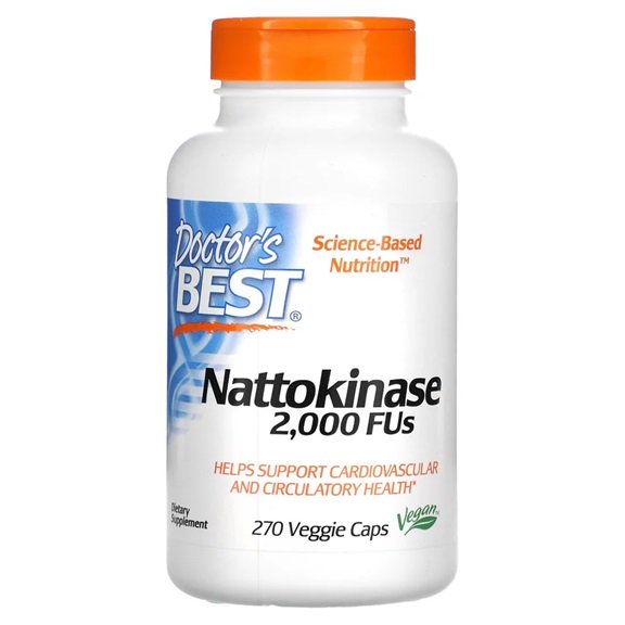 Doctor's Best Nattokinase kapsulės