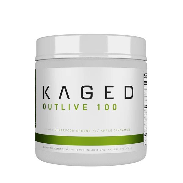 Kaged Muscle Outlive 100 obuolys cinamonas maisto papildas