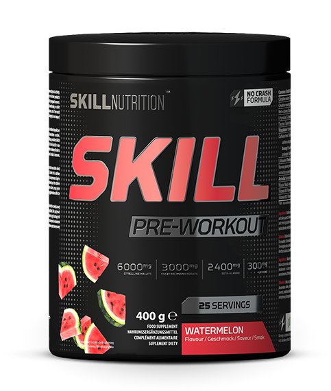 Skill Pre-Workout arbūzas, 400 g