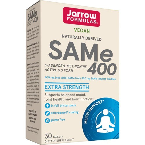 Jarrow Formulas SAMe 400 - 30 tablečių maisto papildas