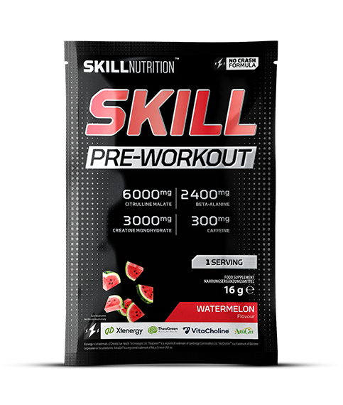 Pre-workout papildas, arbūzo skonio, sporto papildas