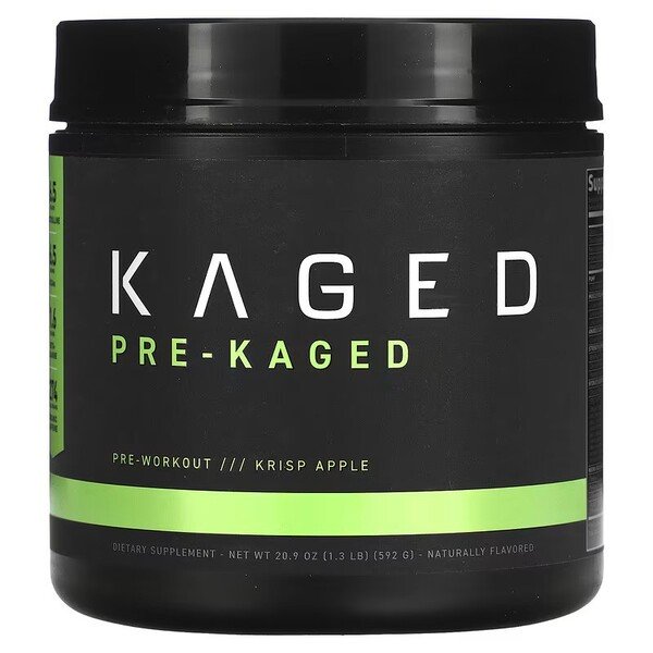 Kaged Muscle Pre-Kaged, Krisp Apple - 568 gramų maisto papildas