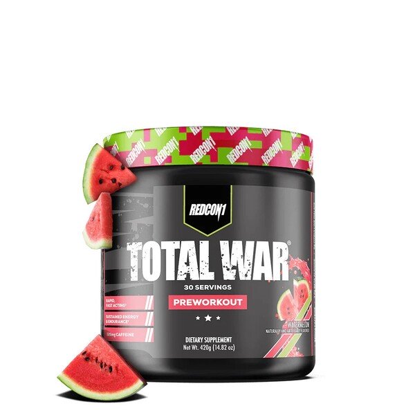 Redcon1 Total War – Preworkout arbūzas, 420 g