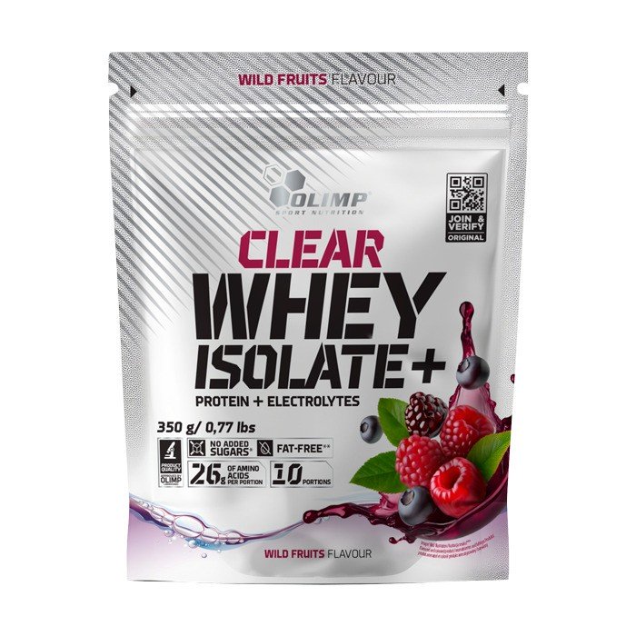Olimp Nutrition Clear Whey Isolate+ Wild Fruits maisto papildas