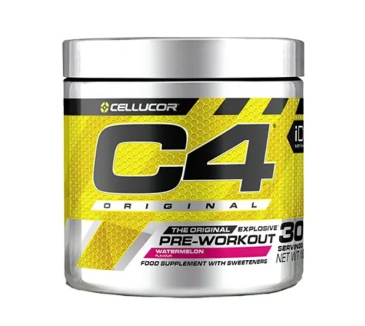 Cellucor C4 Original Watermelon maisto papildas, prieš treniruotę, sporto papildas