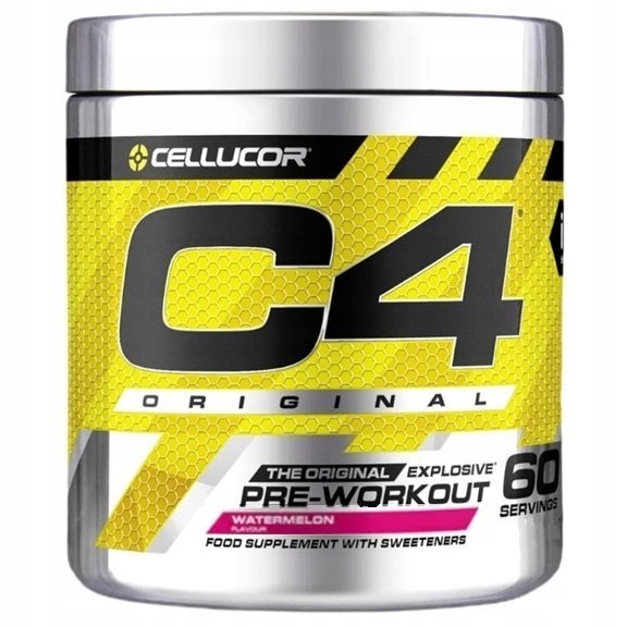 Cellucor C4 Original, Watermelon - 396 gramų, sporto papildas