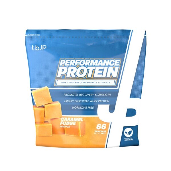 Trained by JP Performance Protein, Coffee Caramel - 2000 gramų maisto papildas